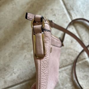 Coach Pale pink blush crossbody bag